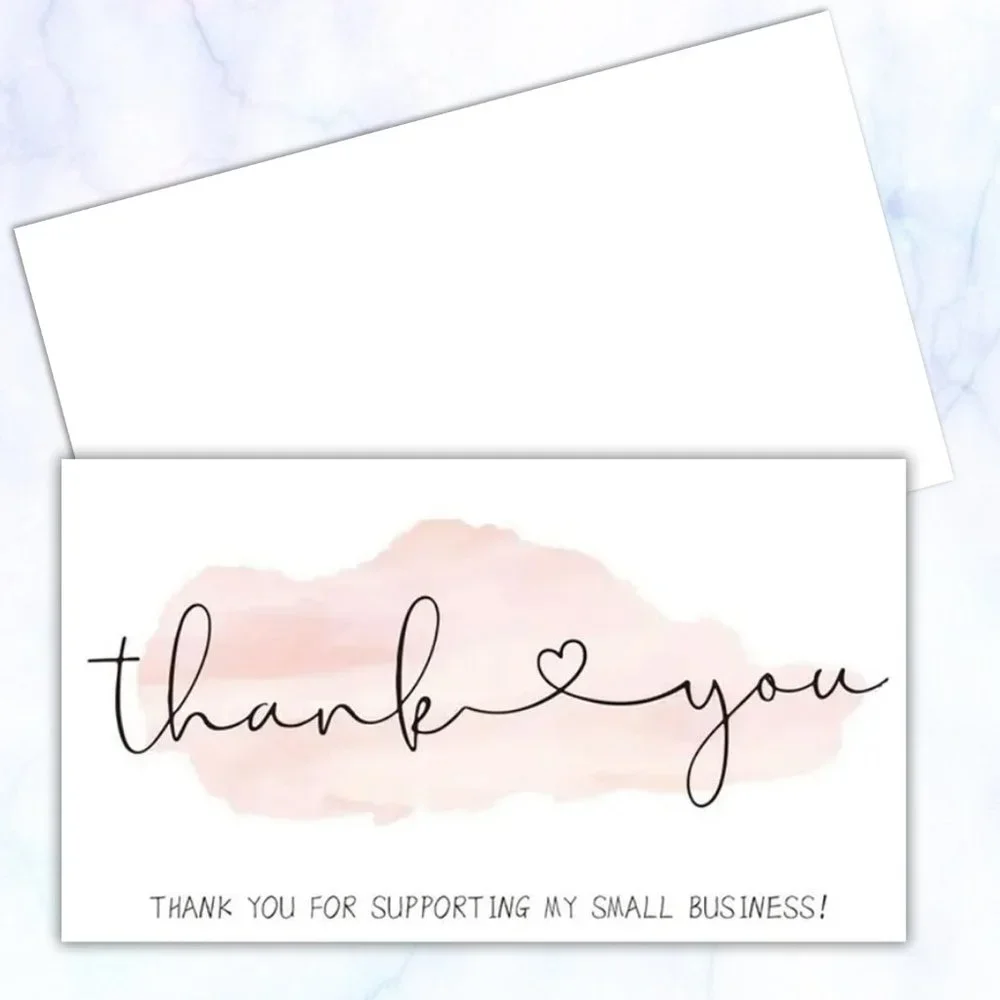 60 Pcs. Thank you Cards